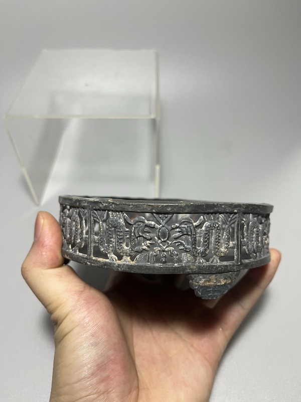 古玩銅器清代白銅錫質(zhì)洗拍賣，當(dāng)前價(jià)格0元