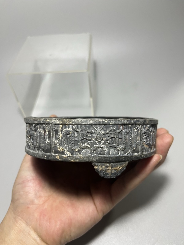 古玩銅器清代白銅錫質(zhì)洗拍賣，當(dāng)前價(jià)格0元