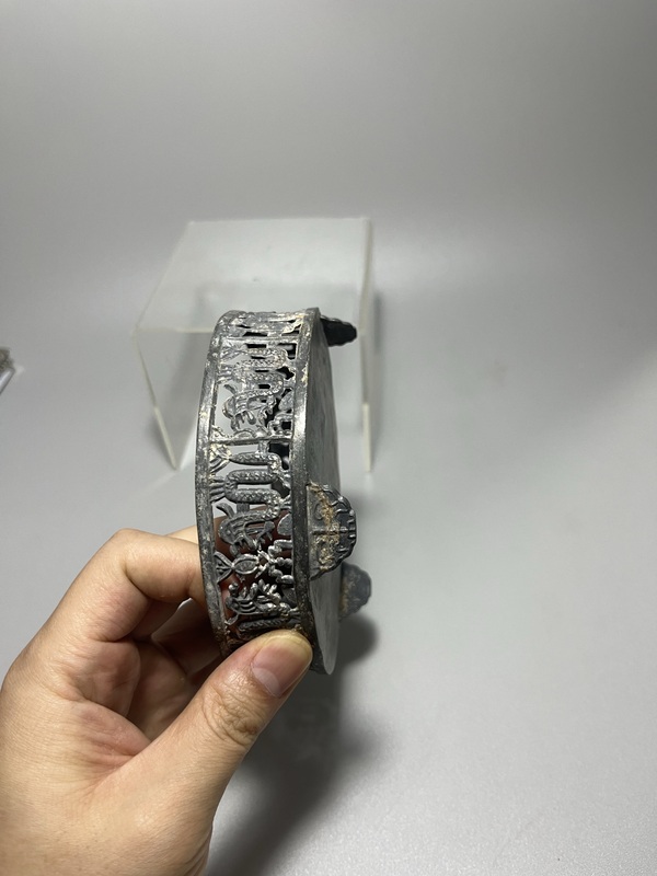 古玩銅器清代白銅錫質(zhì)洗拍賣，當(dāng)前價(jià)格0元