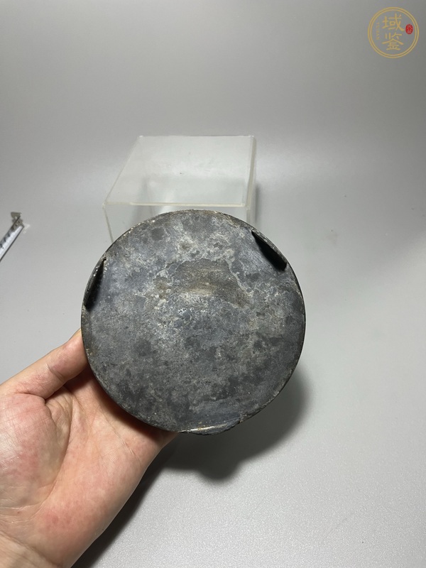 古玩銅器白銅錫質洗真品鑒賞圖