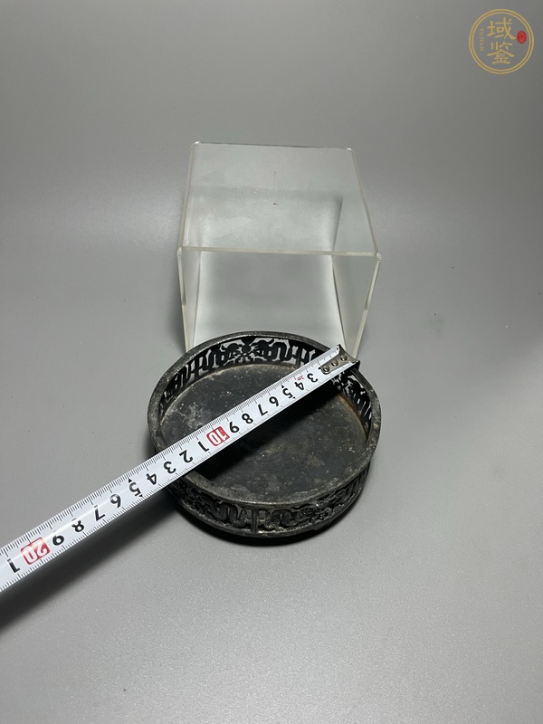 古玩銅器白銅錫質洗真品鑒賞圖