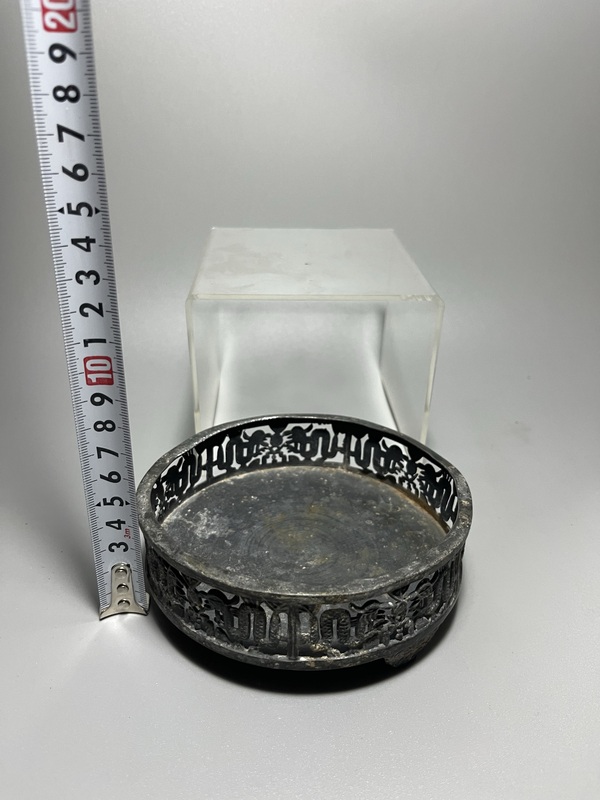 古玩銅器清代白銅錫質(zhì)洗拍賣，當(dāng)前價(jià)格0元
