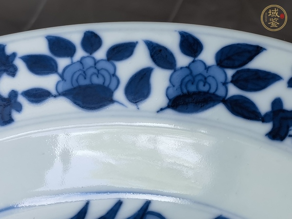 古玩青花盤真品鑒賞圖