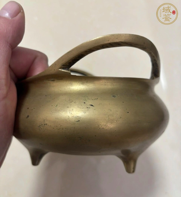 古玩銅器爐子真品鑒賞圖