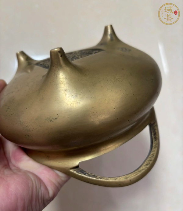 古玩銅器爐子真品鑒賞圖