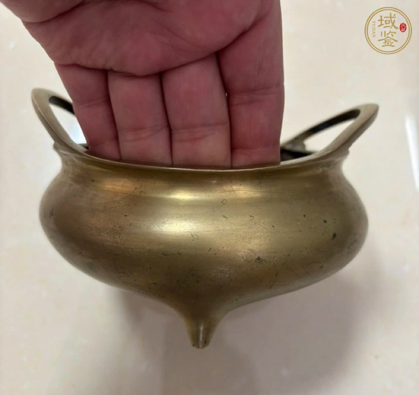古玩銅器爐子真品鑒賞圖