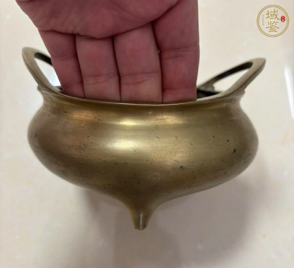 古玩銅器爐子真品鑒賞圖