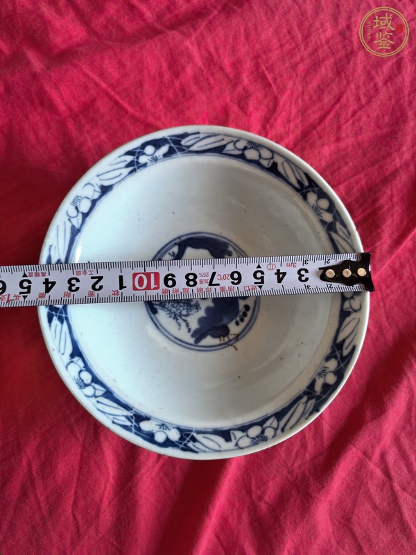 古玩陶瓷三星高照?qǐng)D青花碗真品鑒賞圖