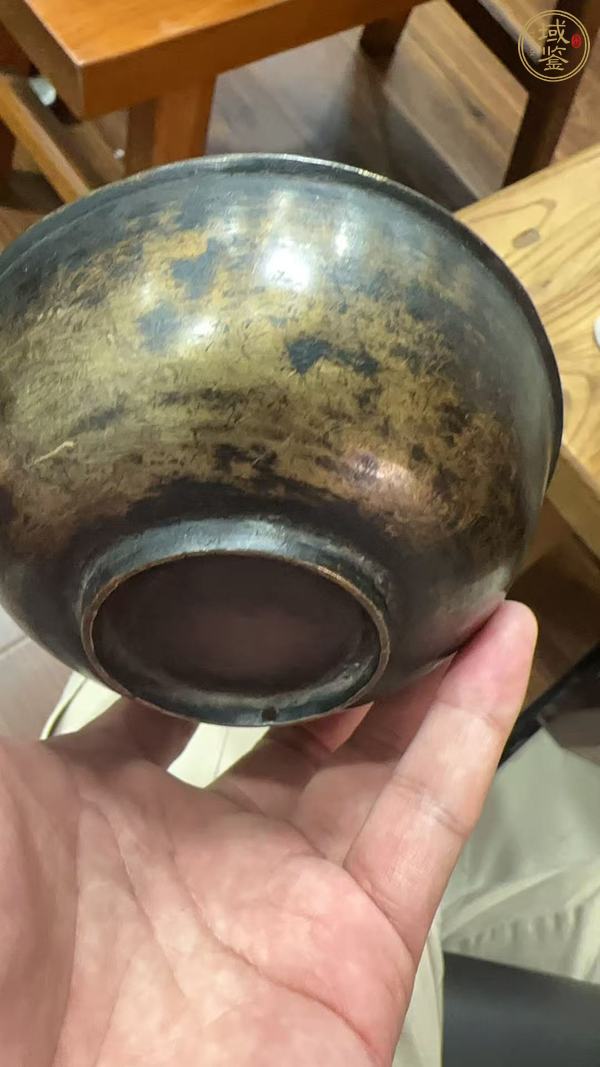 古玩銅碗真品鑒賞圖