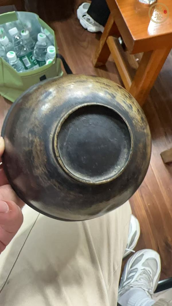 古玩銅器銅碗真品鑒賞圖