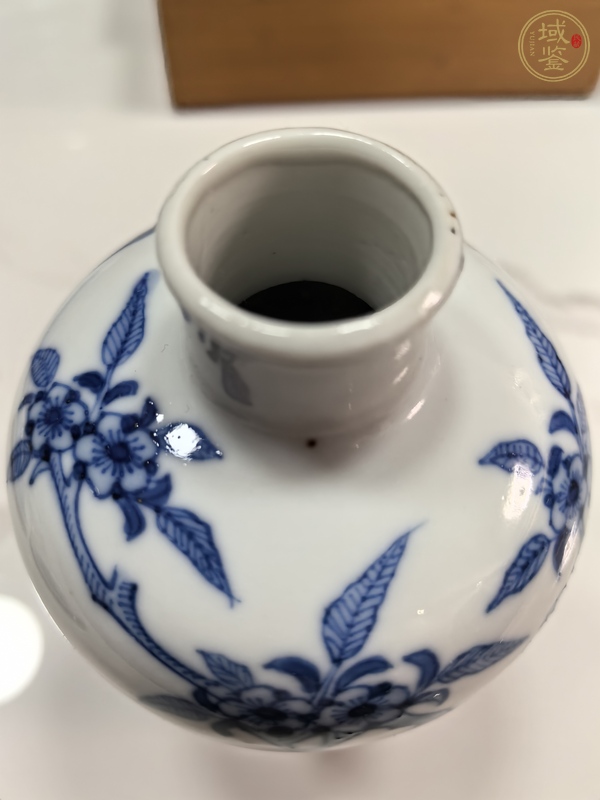 古玩陶瓷青花花鳥紋梅瓶真品鑒賞圖