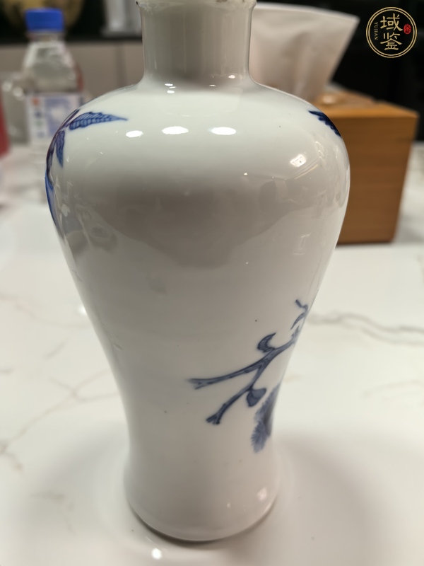 古玩陶瓷青花花鳥紋梅瓶真品鑒賞圖