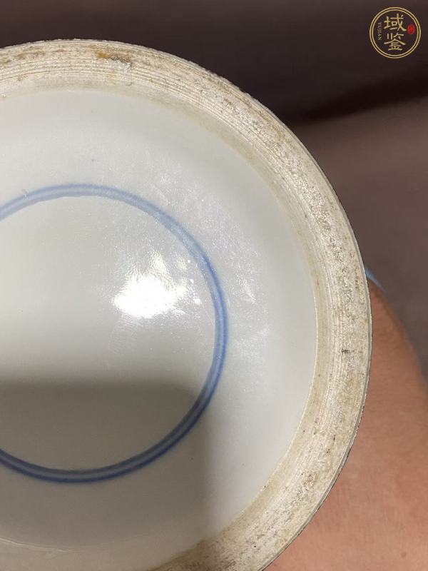 古玩陶瓷灑藍(lán)釉描金花卉紋觀音瓶真品鑒賞圖