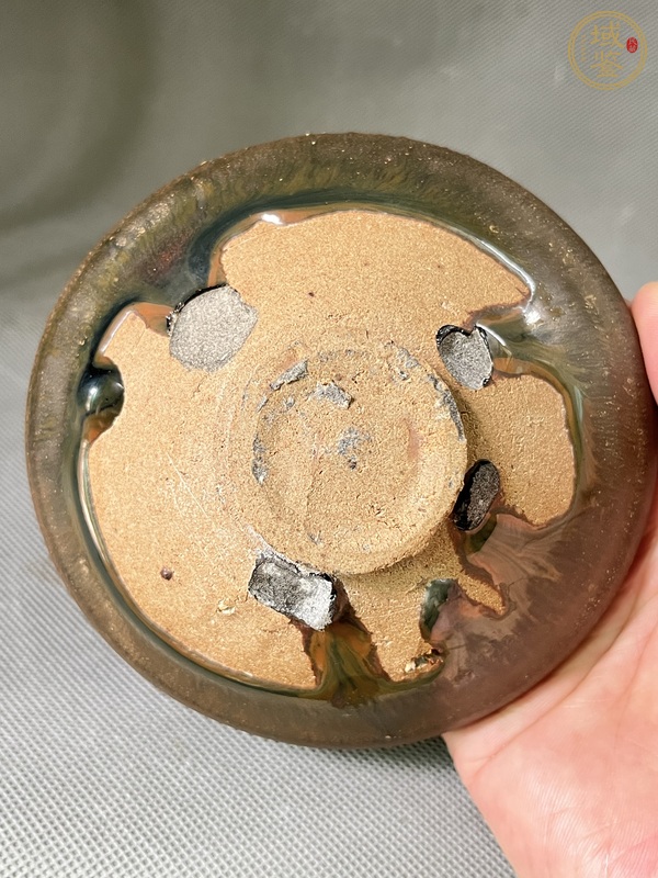 古玩陶瓷茶洋窯兔毫盞真品鑒賞圖