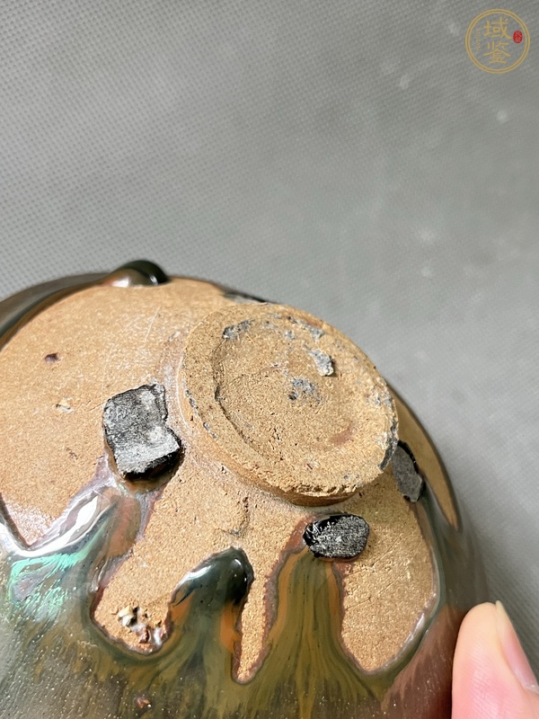 古玩陶瓷茶洋窯兔毫盞真品鑒賞圖