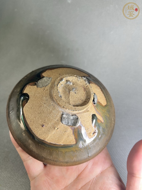 古玩陶瓷茶洋窯兔毫盞真品鑒賞圖