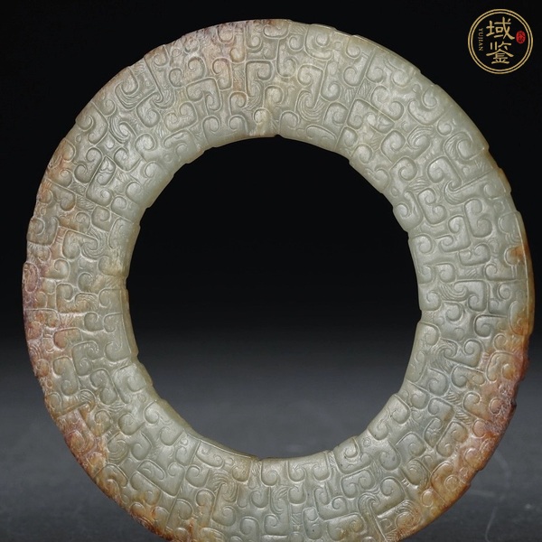 古玩做舊仿春秋“玉環(huán)”真品鑒賞圖