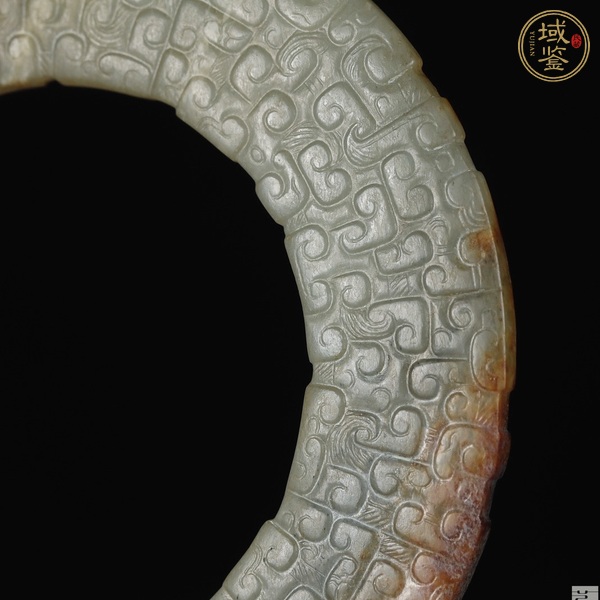 古玩玉器做舊仿春秋“玉環(huán)”真品鑒賞圖