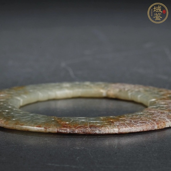 古玩玉器做舊仿春秋“玉環(huán)”真品鑒賞圖