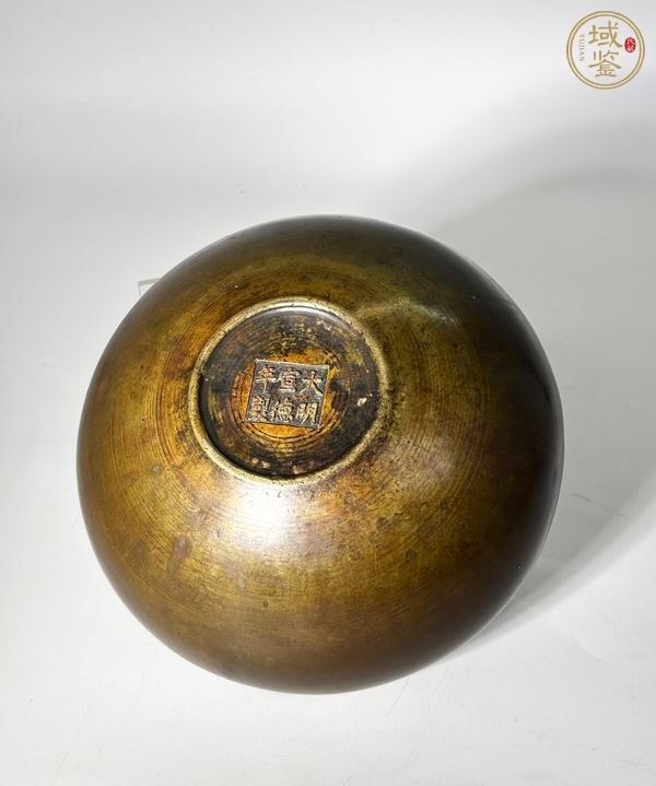 古玩銅器銅爐真品鑒賞圖