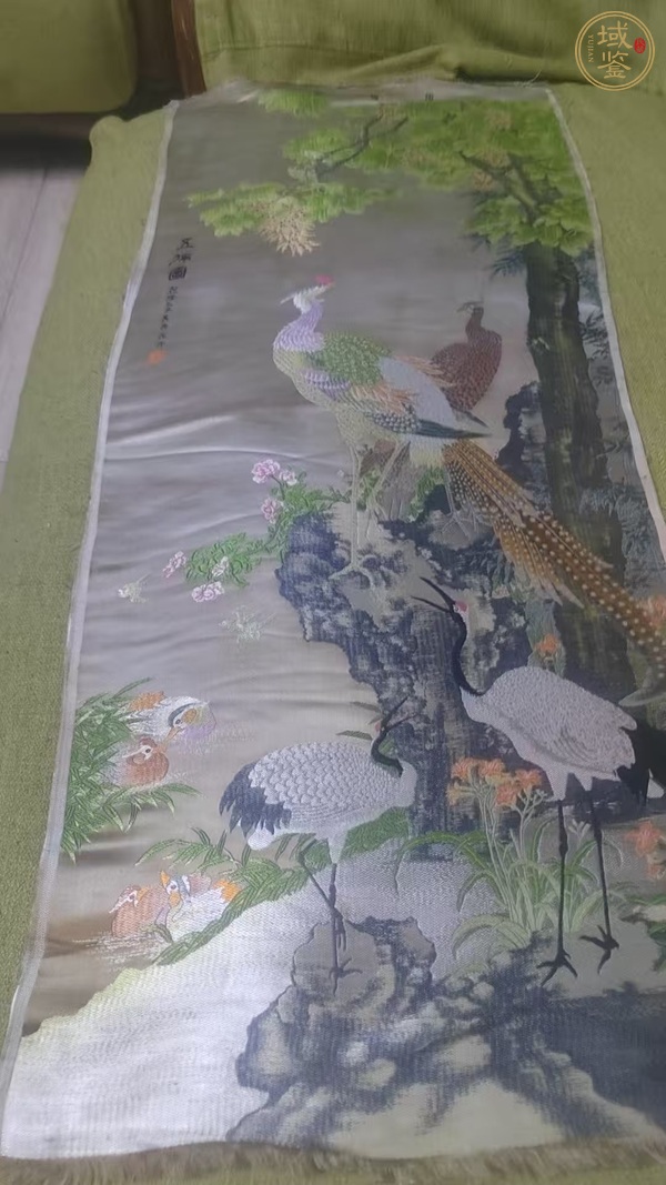 古玩雜項(xiàng)織錦真品鑒賞圖