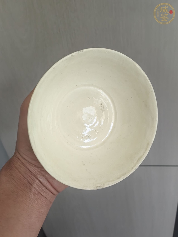 古玩陶瓷白耀州百褶盞真品鑒賞圖
