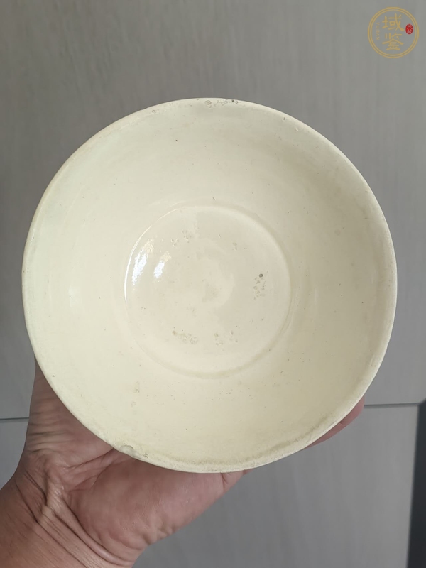古玩陶瓷白耀州百褶盞真品鑒賞圖