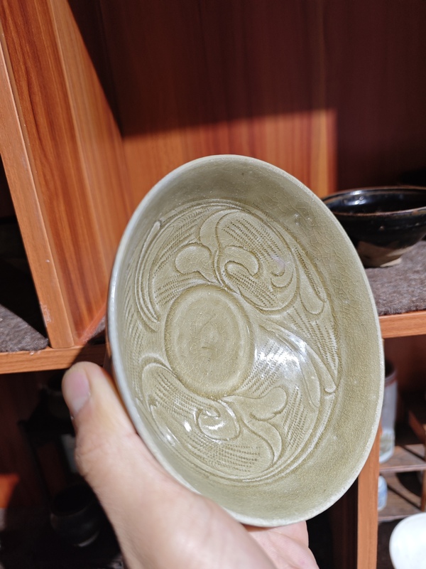 古玩陶瓷珠光青瓷拍賣，當前價格1800元
