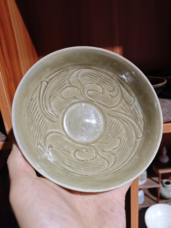 古玩陶瓷珠光青瓷拍賣，當前價格1800元