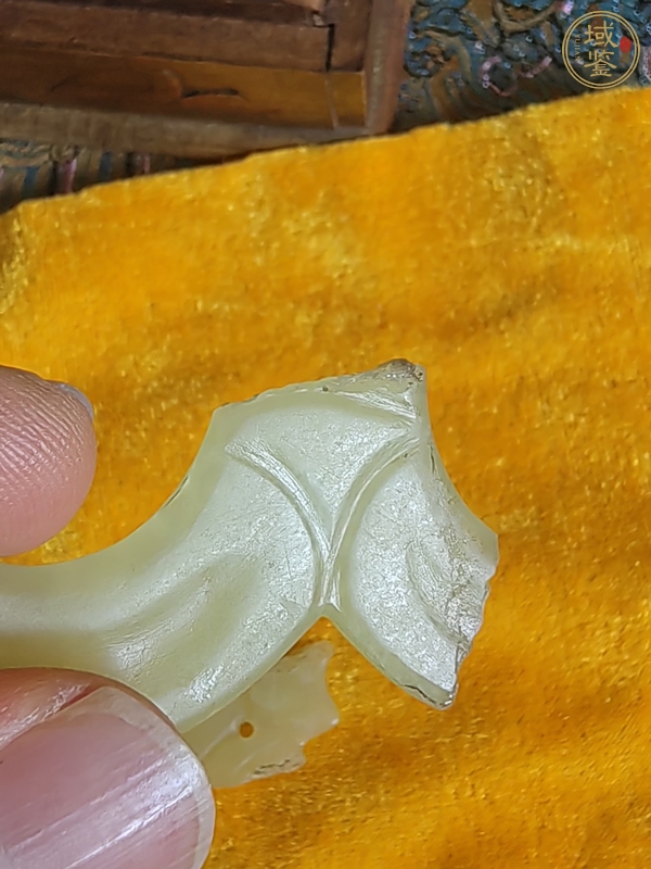 古玩玉器玉殘片標(biāo)本真品鑒賞圖