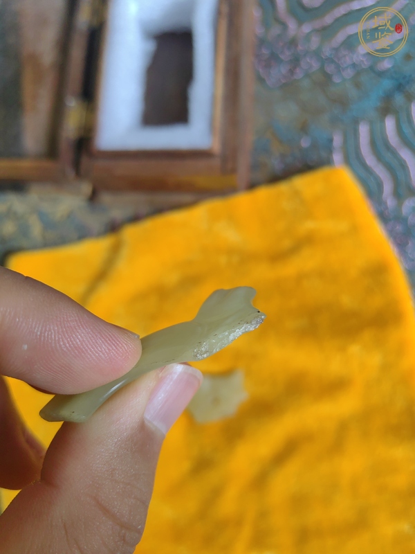 古玩玉器玉殘片標(biāo)本真品鑒賞圖
