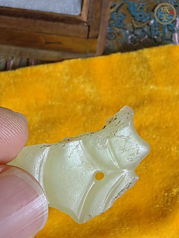 古玩玉器玉殘片標(biāo)本真品鑒賞圖