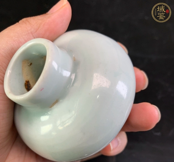 古玩陶瓷水盂真品鑒賞圖