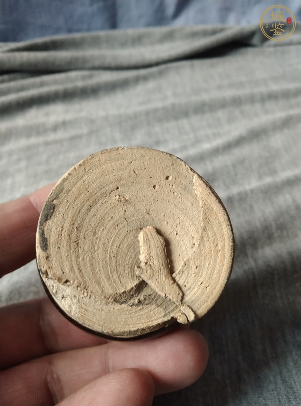 古玩陶瓷吉州窯褐釉長(zhǎng)頸瓶真品鑒賞圖