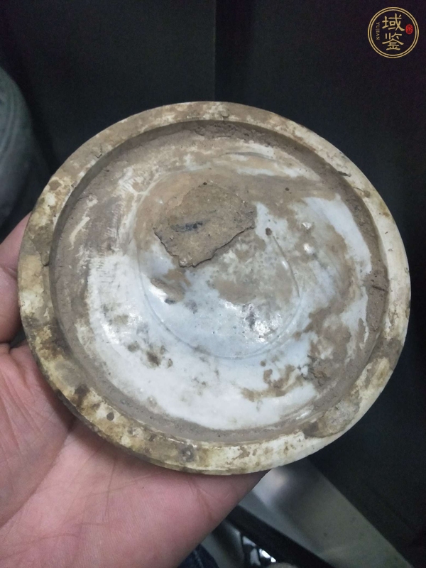 古玩陶瓷定窯白瓷盤真品鑒賞圖