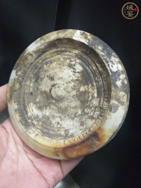 古玩陶瓷定窯白瓷盤真品鑒賞圖
