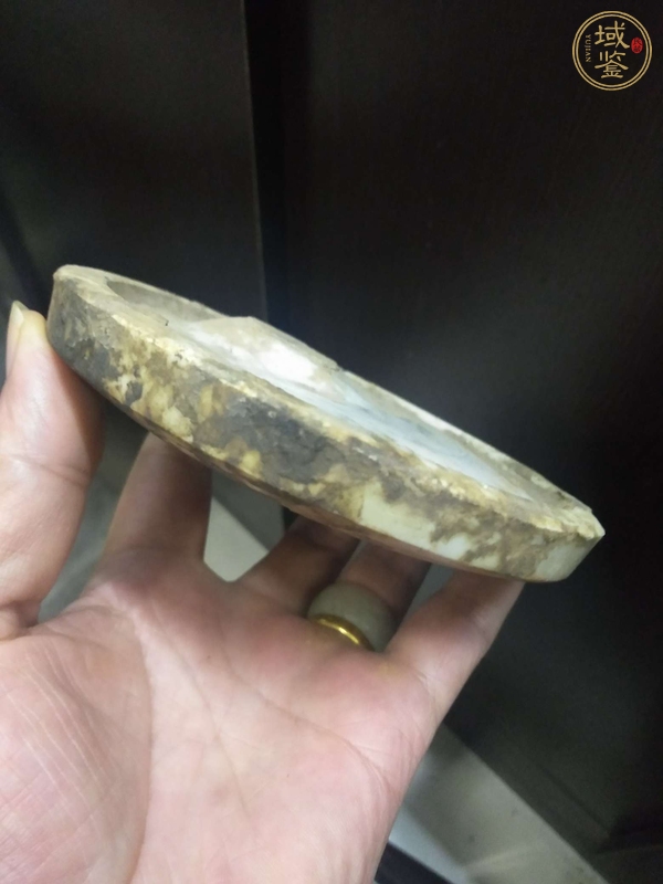 古玩定窯白瓷盤真品鑒賞圖