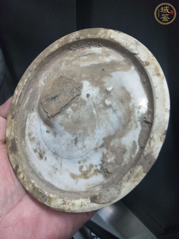 古玩陶瓷定窯白瓷盤真品鑒賞圖