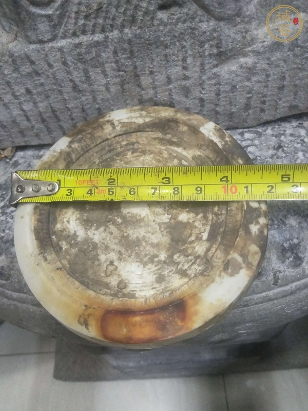 古玩陶瓷定窯白瓷盤真品鑒賞圖