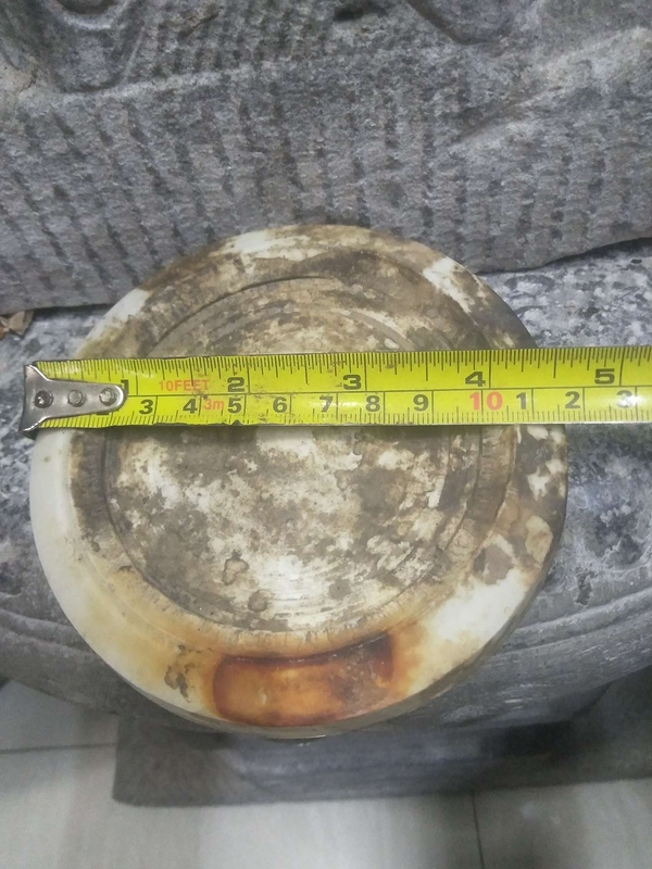 古玩陶瓷宋代五大名窯之一【定窯】白瓷盤拍賣，當前價格2980元