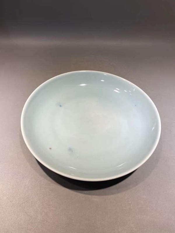 古玩陶瓷青花盤(pán)拍賣(mài)，當(dāng)前價(jià)格2800元