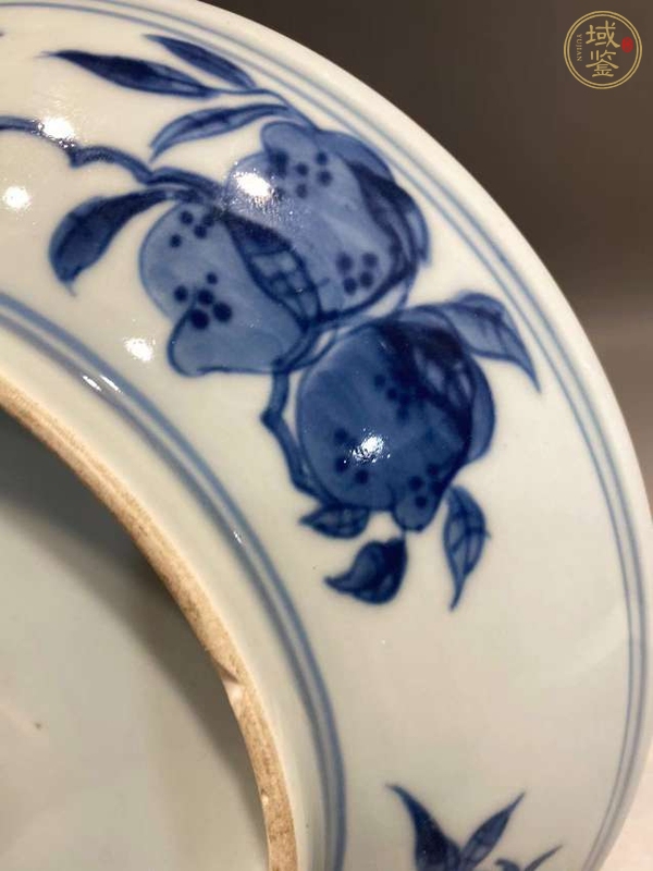 古玩青花盤真品鑒賞圖