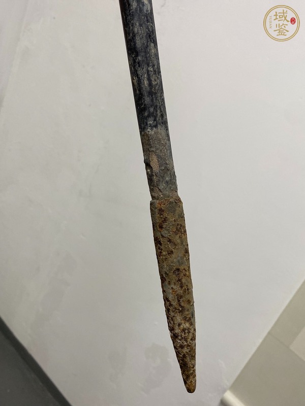 古玩雜項靈壽木拐杖真品鑒賞圖