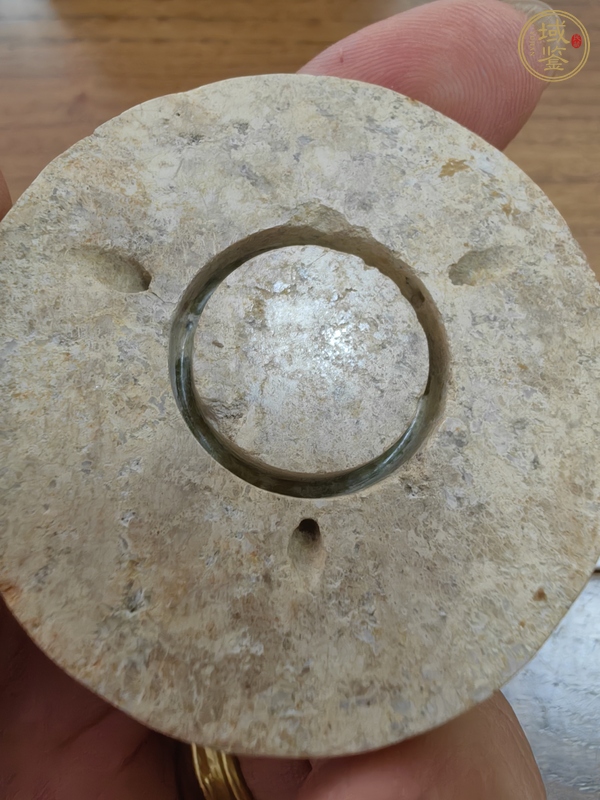 古玩玉器仿古玉劍首真品鑒賞圖