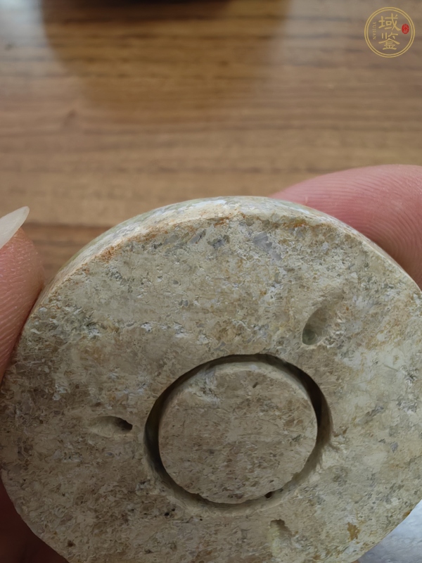 古玩玉器仿古玉劍首真品鑒賞圖