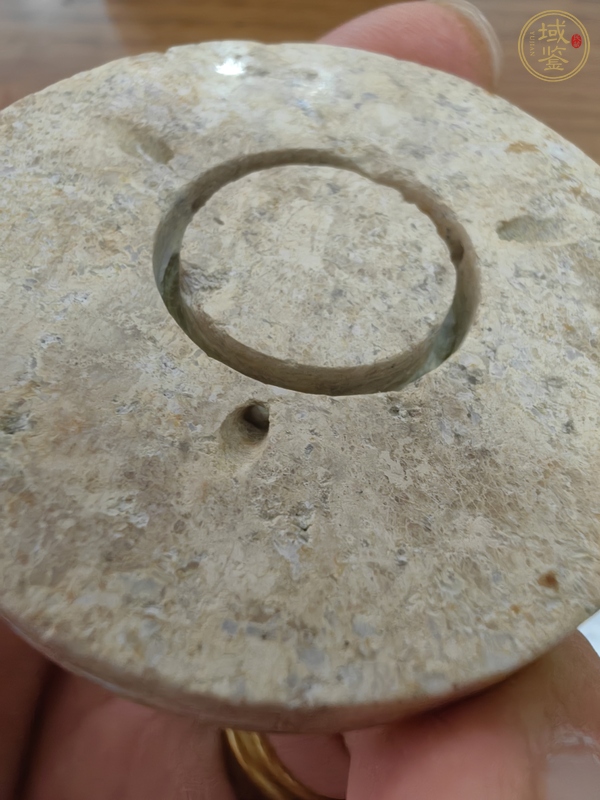 古玩玉器仿古玉劍首真品鑒賞圖