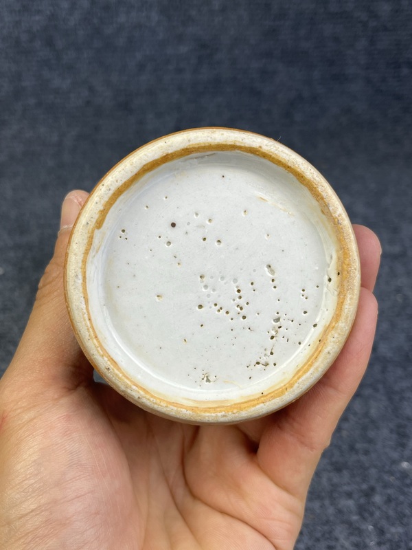 古玩陶瓷青花纏枝蓮小號(hào)鳳尾尊拍賣，當(dāng)前價(jià)格3288元