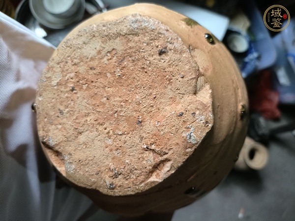 古玩陶瓷唐洪州窯盤口尊真品鑒賞圖