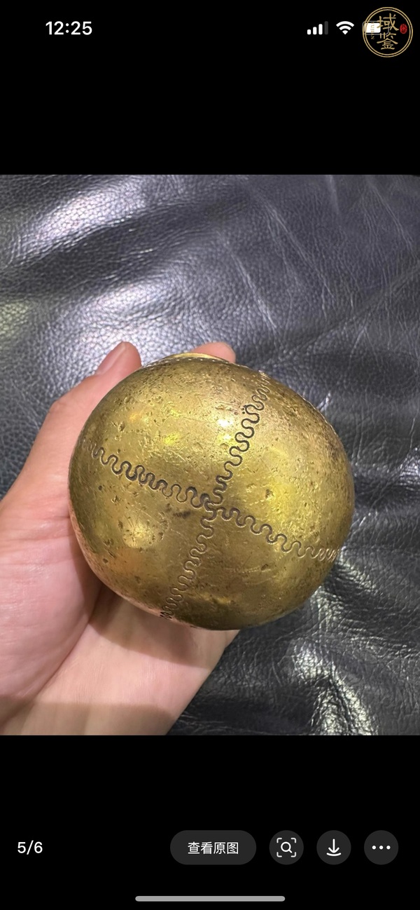 古玩銅器銅鎏金尸陀頭像真品鑒賞圖