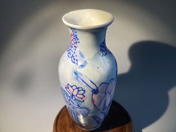 古玩陶瓷青花喜字碗拍賣，當前價格130元